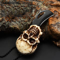 Skull Folding Knife