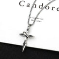 Ring Wrap Cross Necklace