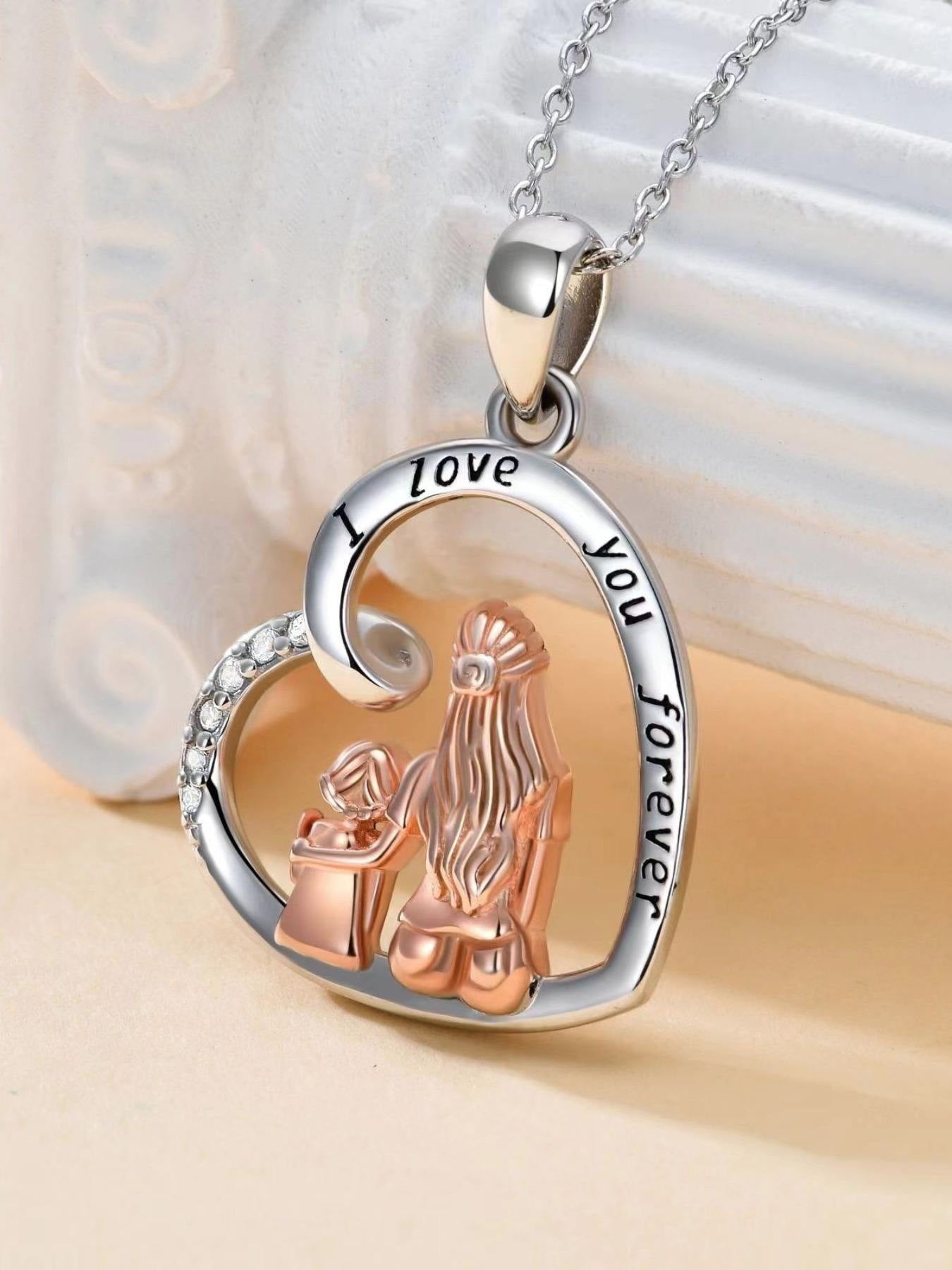 Heart Shaped Mother's Day Necklace