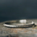 Vintage concave convex texture fine Bracelet