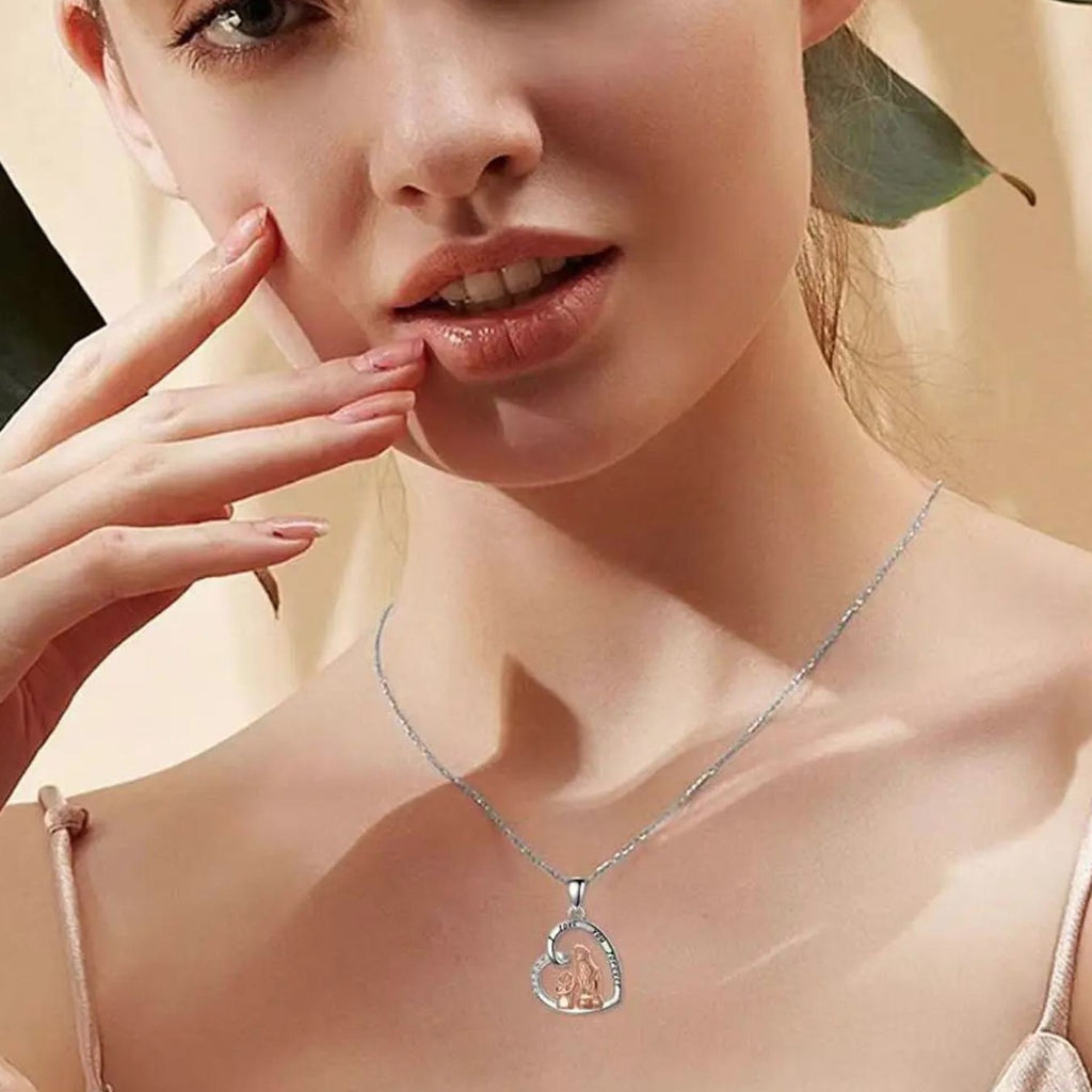 Heart Shaped Mother's Day Necklace