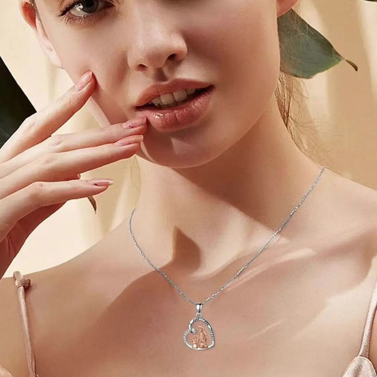 Heart Shaped Mother's Day Necklace