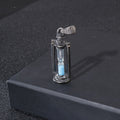 Vintage kerosene lamp hourglass pendant