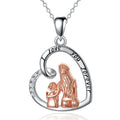 Heart Shaped Mother's Day Necklace