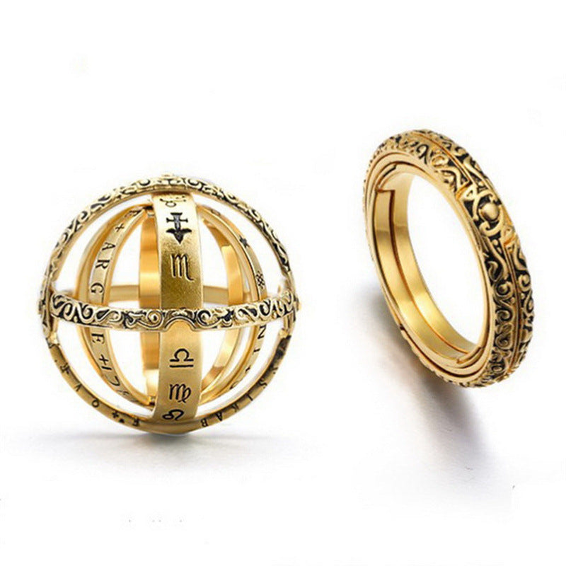 Astronomical sphere ring