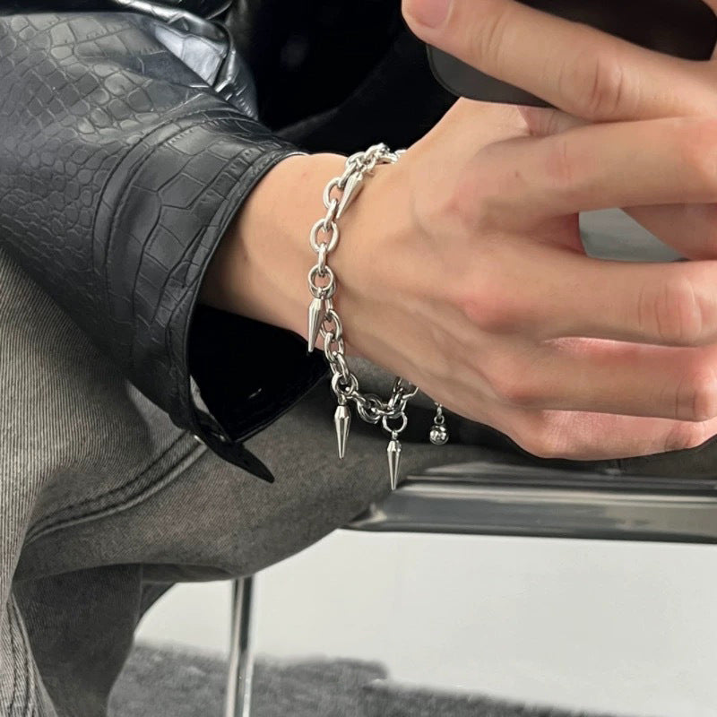 Punk Rivet Bracelet