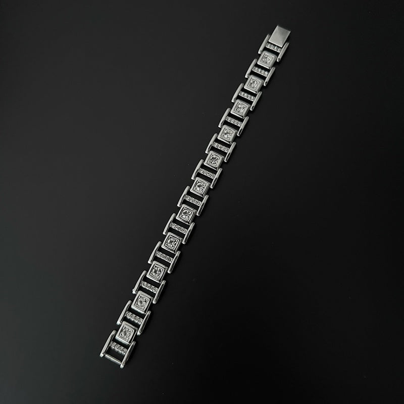 Diamond Square Bracelet