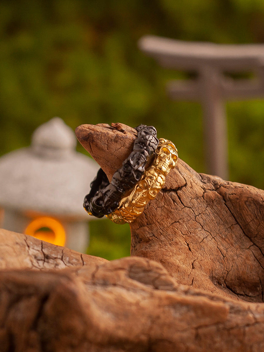 Narrow Skull Ring