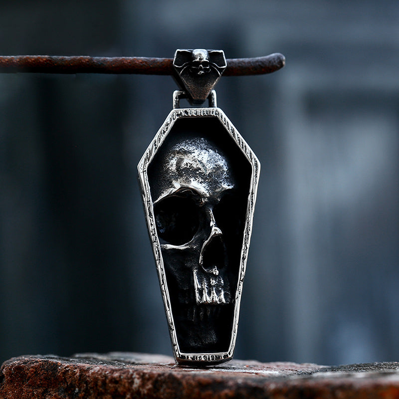 Skull Coffin Necklace