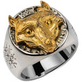 Wolf Viking Ring