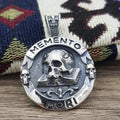Death Warning Skull Necklace