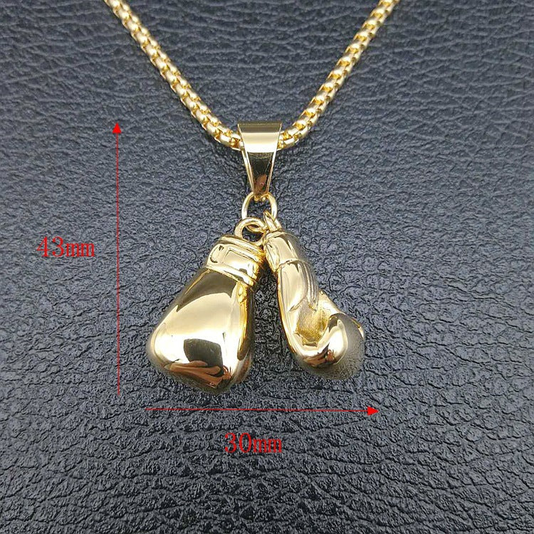"Brave Fist" Boxing Glove Necklace