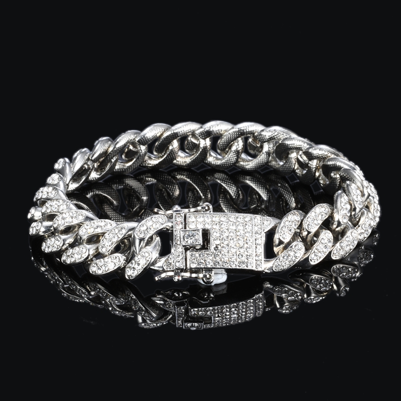 18k gold Cuban bracelet