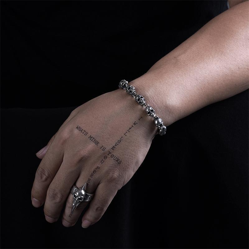 Skull bracelet