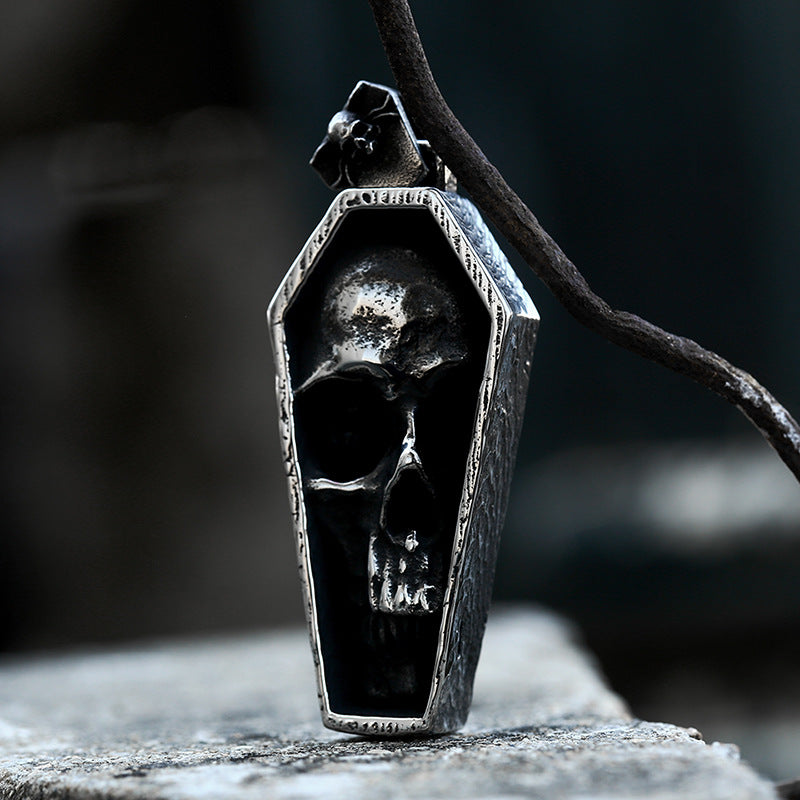 Skull Coffin Necklace