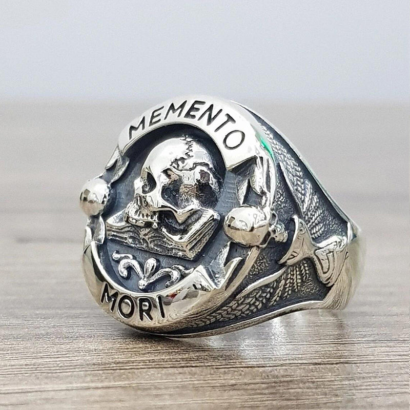 "Death Warning" Skull Ring