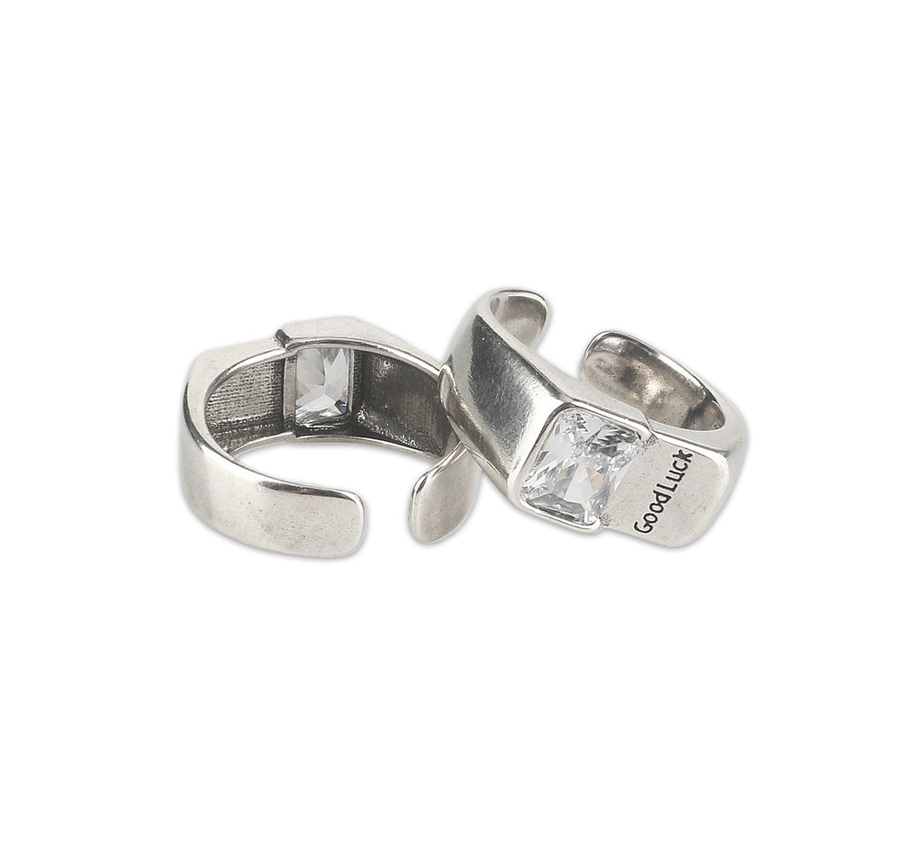Square Diamond Lucky Ring