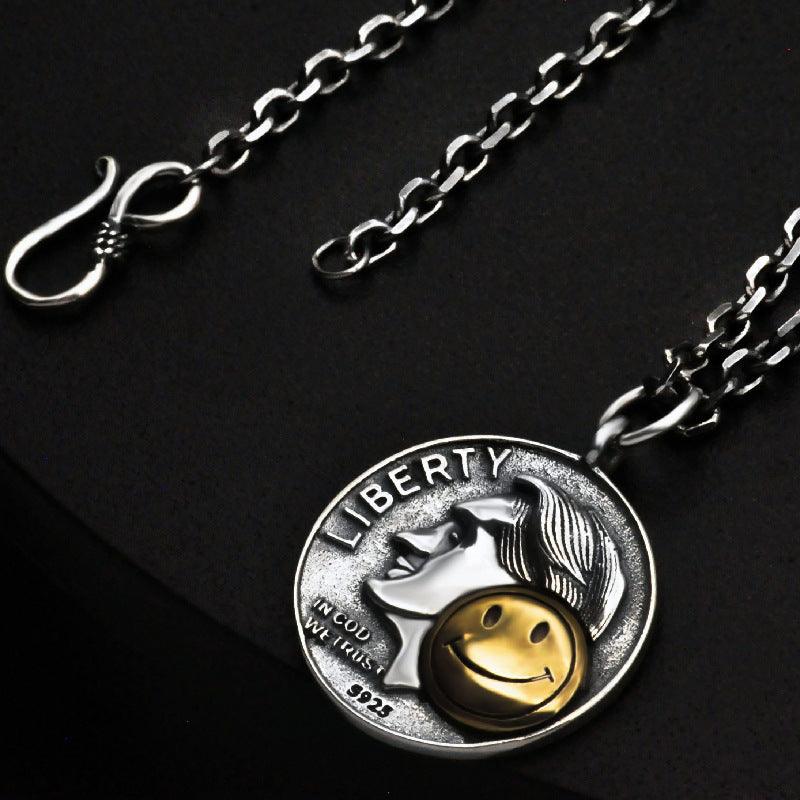 Personality Smiley Necklace