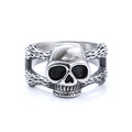 skull skull ring