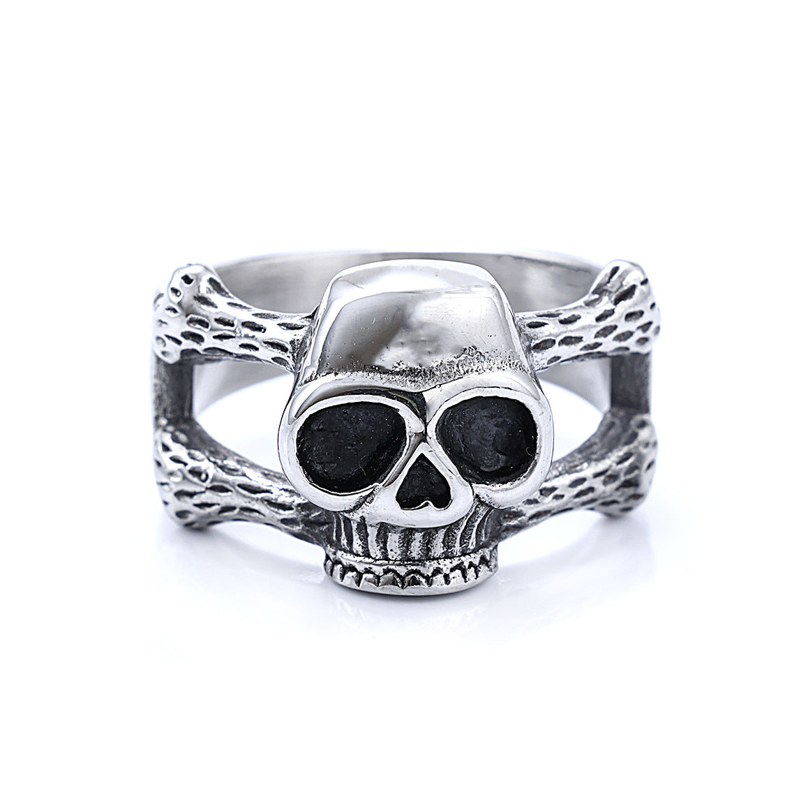 skull skull ring