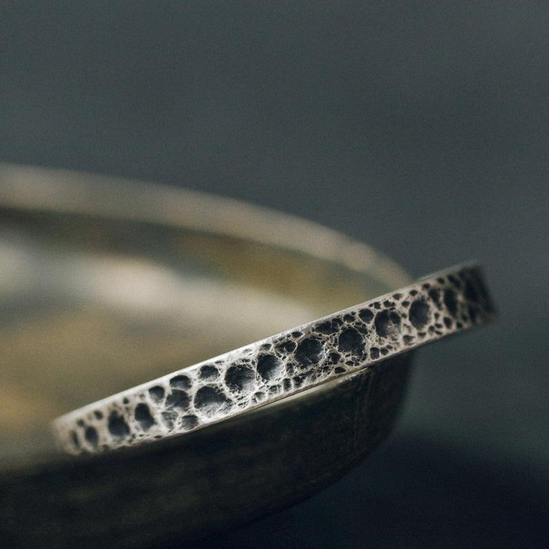Retro Concave Convex Texture Bracelet