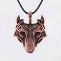 Viking Necklace - Fenrir Wolf
