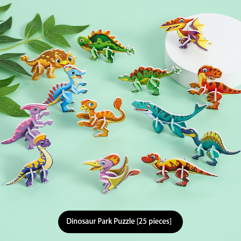 Fun 3D Insect and Dinosaur Jigsaw Puzzle