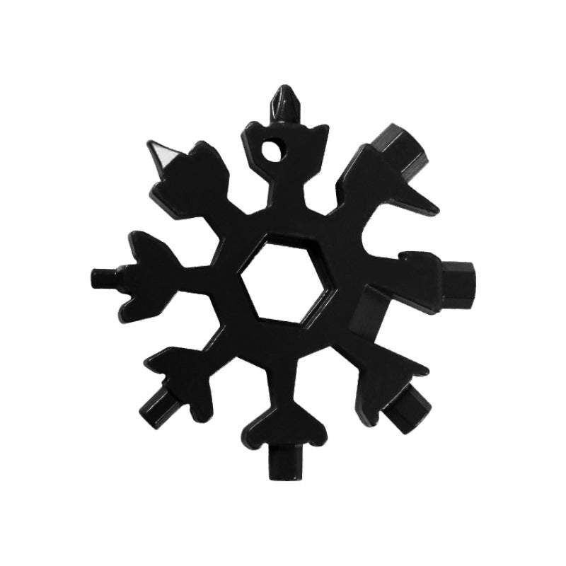 Compact Snowflake Multi-Tool – More Functions, Less to Carry