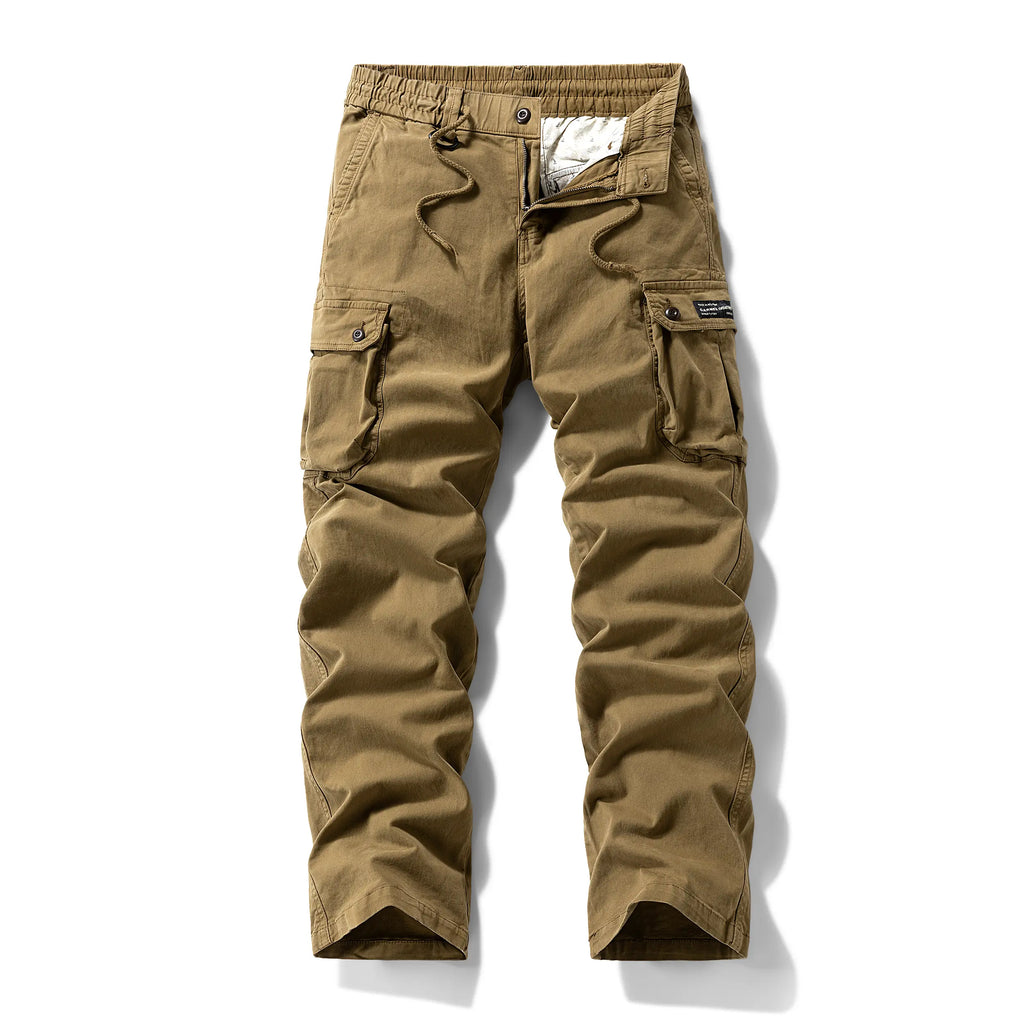 Relaxed Multi-Pocket Cargo Pants