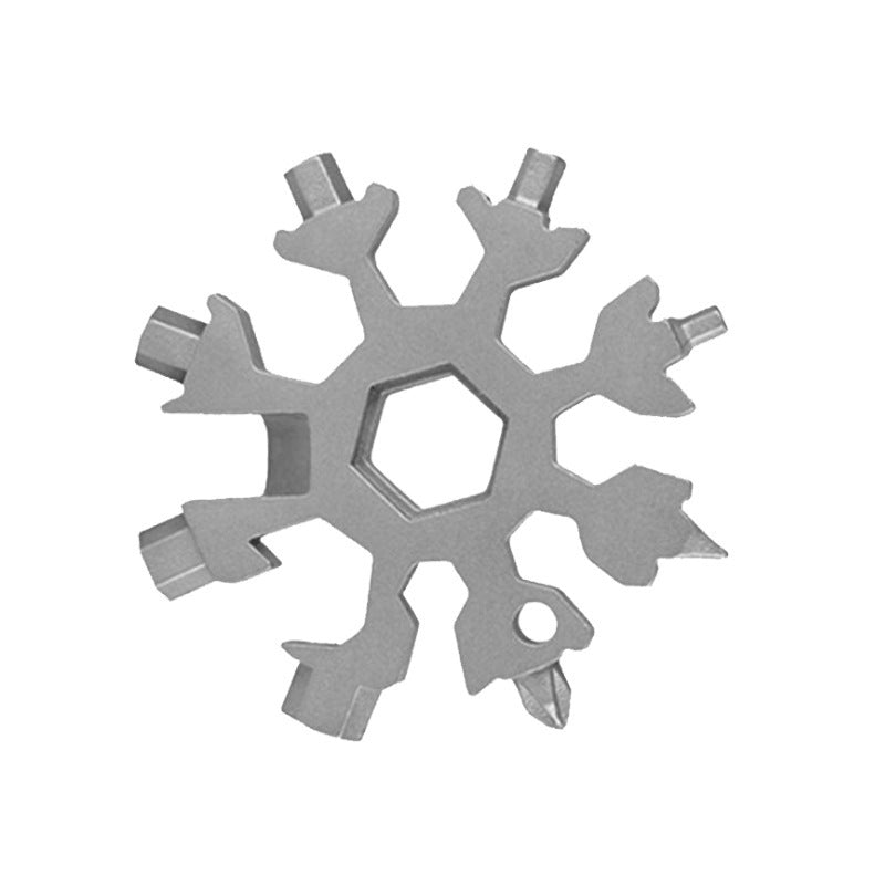 Compact Snowflake Multi-Tool – More Functions, Less to Carry