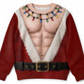 Men’s Funny Santa Christmas Sweatshirt — Bring a Cheeky Twist to the Holiday Party