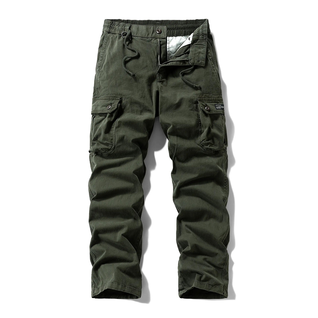 Relaxed Multi-Pocket Cargo Pants