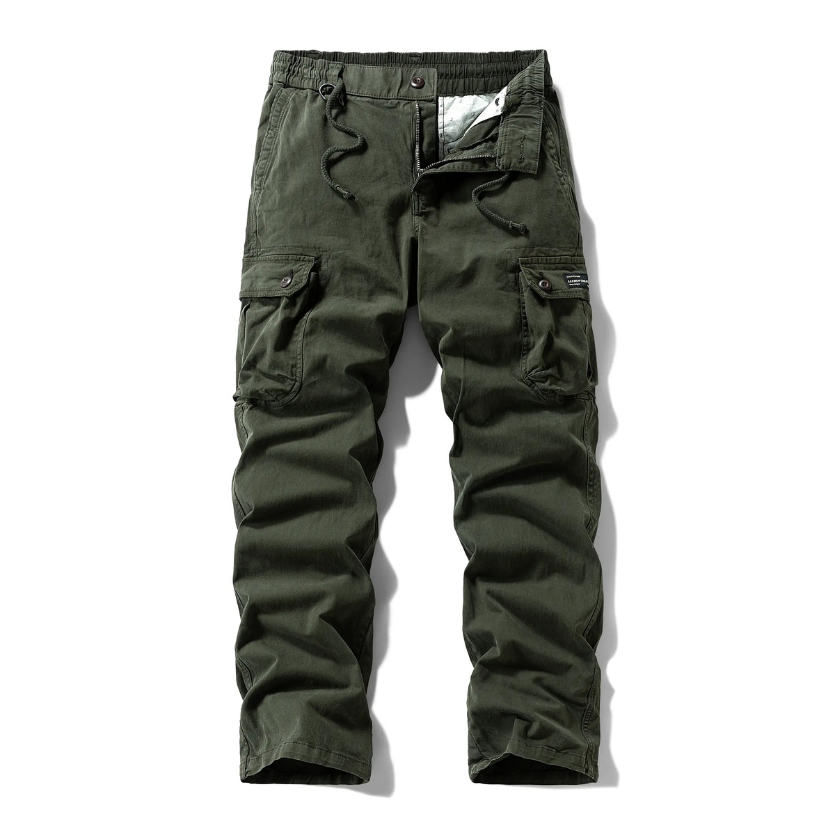 Relaxed Multi-Pocket Cargo Pants