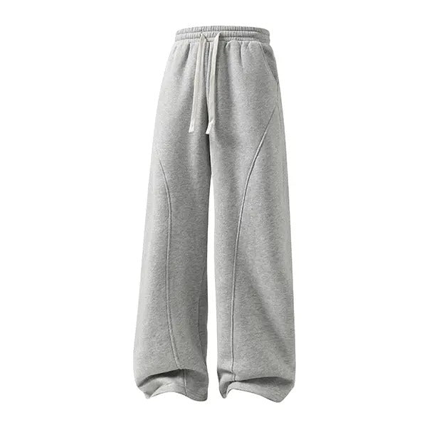 Fleece-Lined Wide-Leg Sweatpants — Relaxed Comfort for Everyday Wear