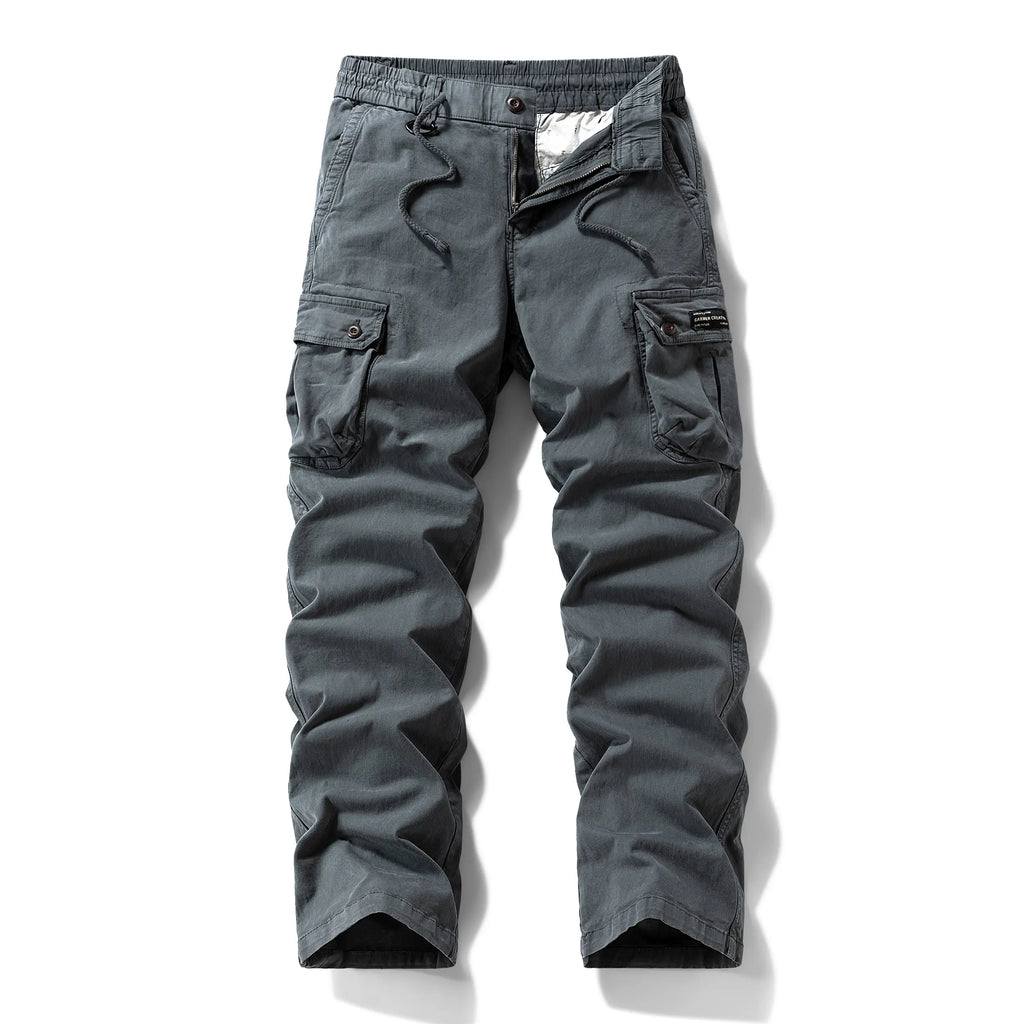 Relaxed Multi-Pocket Cargo Pants