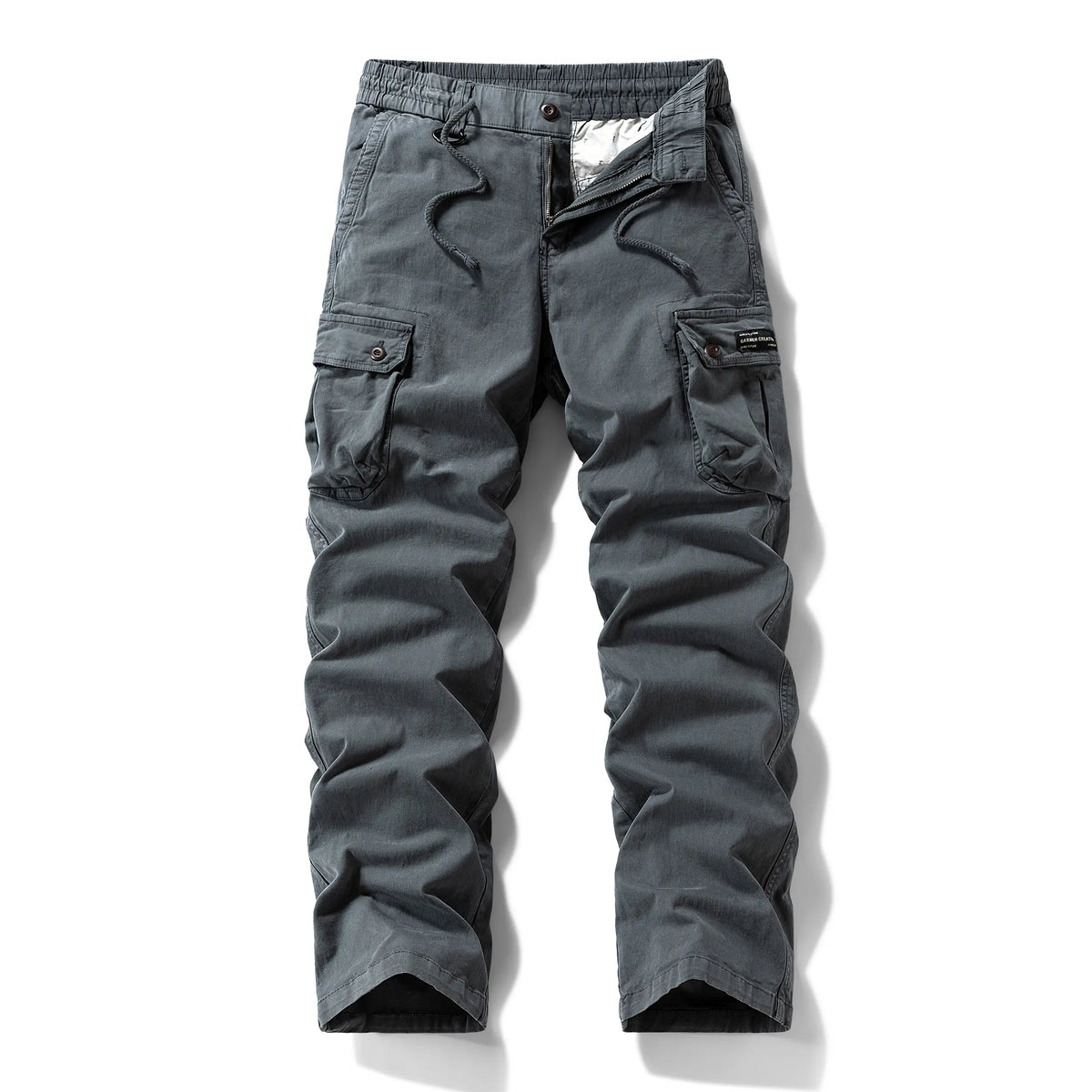 Relaxed Multi-Pocket Cargo Pants