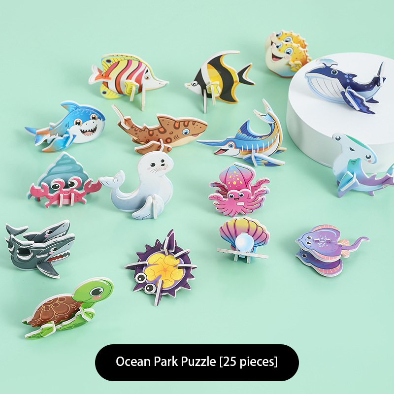 Fun 3D Insect and Dinosaur Jigsaw Puzzle