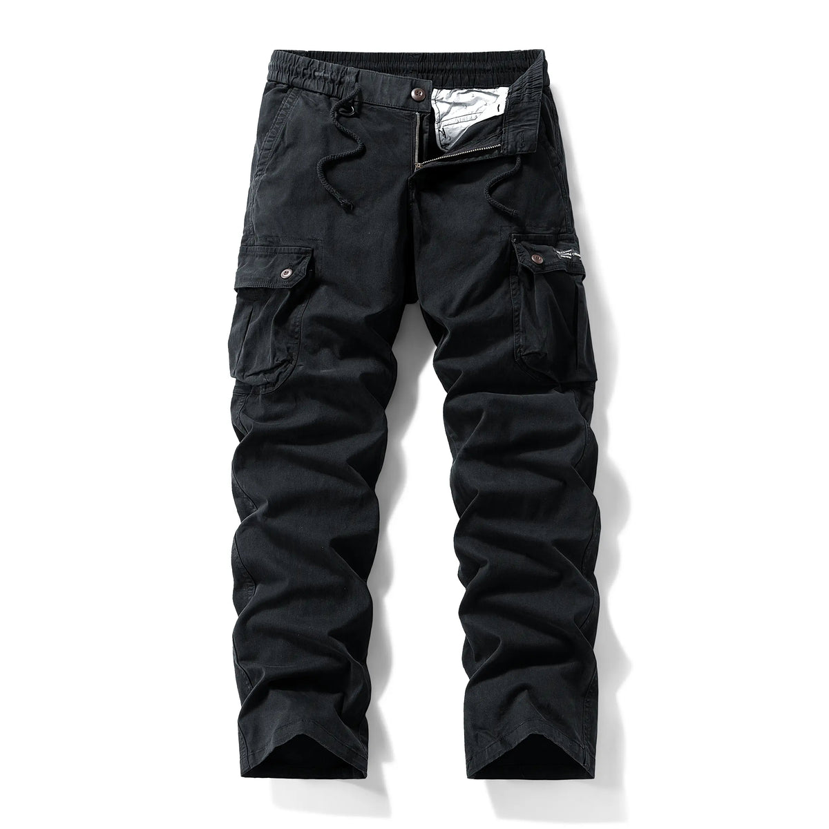 Relaxed Multi-Pocket Cargo Pants