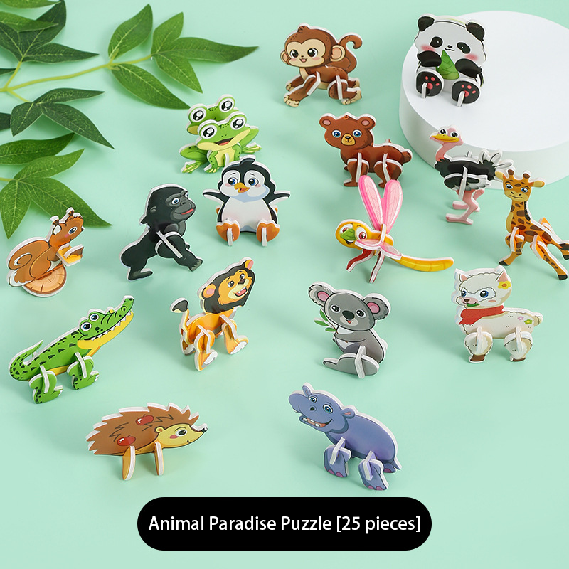 Fun 3D Insect and Dinosaur Jigsaw Puzzle