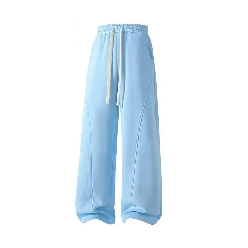 Fleece-Lined Wide-Leg Sweatpants — Relaxed Comfort for Everyday Wear