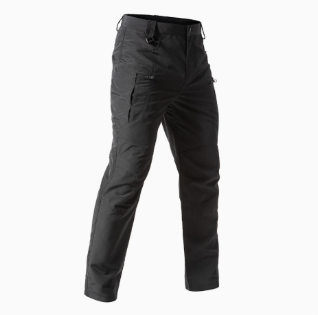 Men’s Tactical Outdoor Pants – Water-Resistant Stretch Hiking Cargo Trousers with Belt