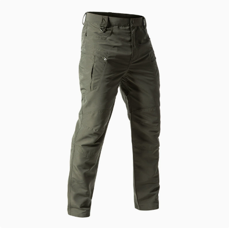 Men’s Tactical Outdoor Pants – Water-Resistant Stretch Hiking Cargo Trousers with Belt