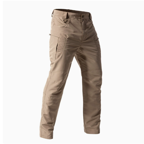 Men’s Tactical Outdoor Pants – Water-Resistant Stretch Hiking Cargo Trousers with Belt