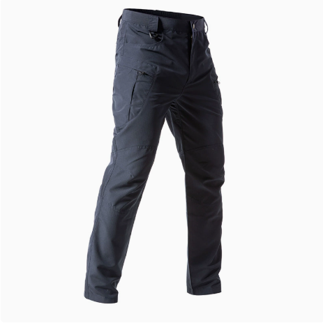 Men’s Tactical Outdoor Pants – Water-Resistant Stretch Hiking Cargo Trousers with Belt