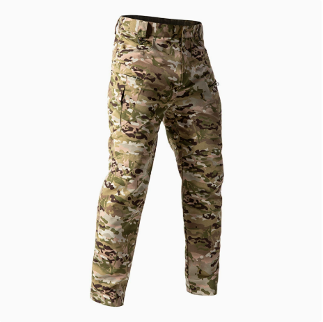 Men’s Tactical Outdoor Pants – Water-Resistant Stretch Hiking Cargo Trousers with Belt