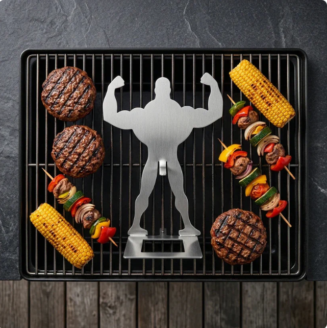 FlexDog 6-Slot Hot Dog Grill Rack