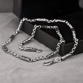 Silver Hoop Necklace