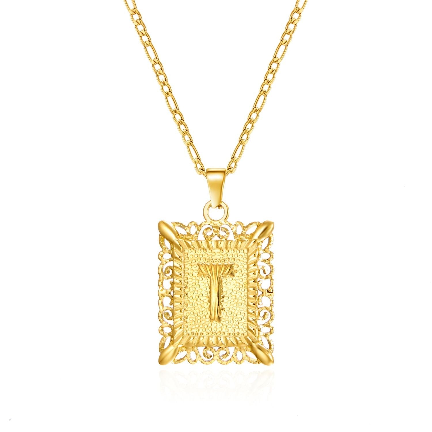 Letter Tag Necklace