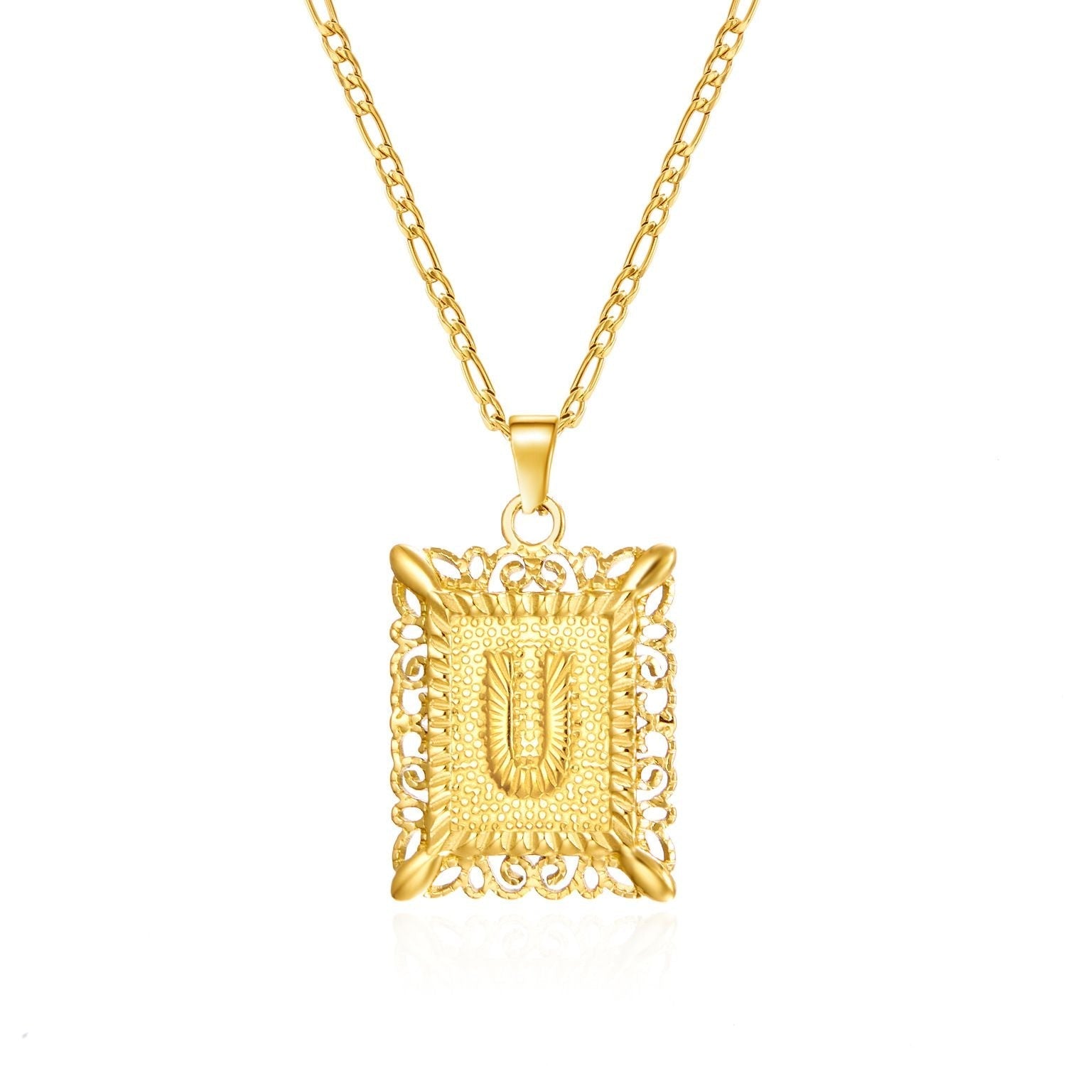 Letter Tag Necklace