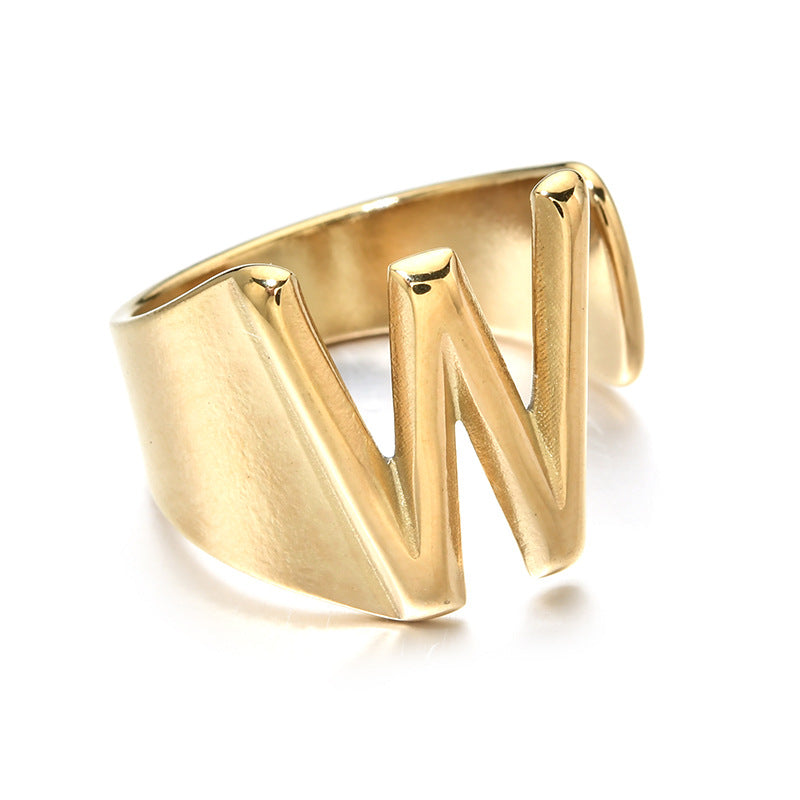 Alphabet Rings